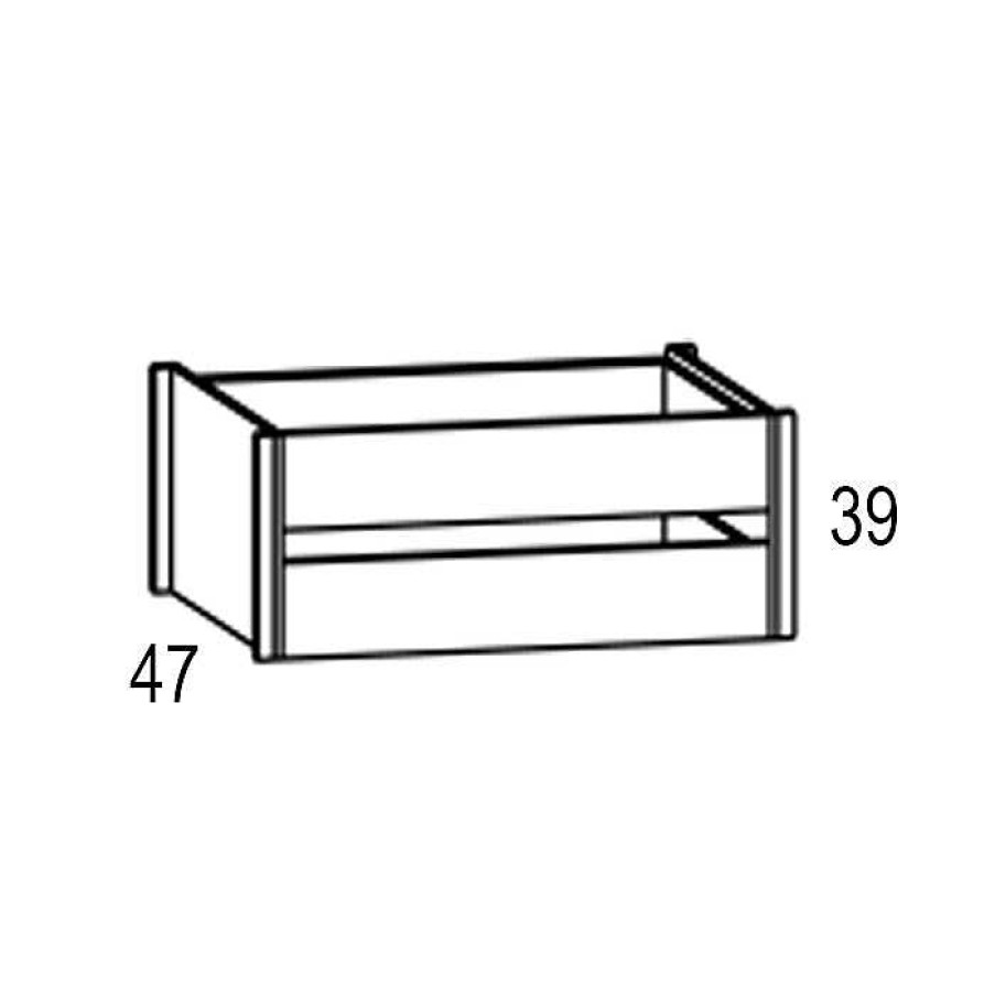 Dormitorios Y Armarios Moblerone Armarios | Armario 2 Puertas Correderas Con Espejo 180 Cm Boston