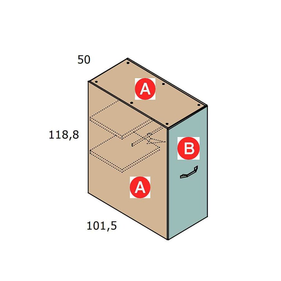 Dormitorios Y Armarios Moblerone Armarios Juveniles | M Dulo Block 1 Puerta Parchis