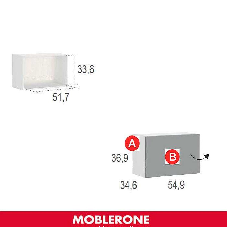 Muebles De Sal N Moblerone | Alto 1 Puerta London