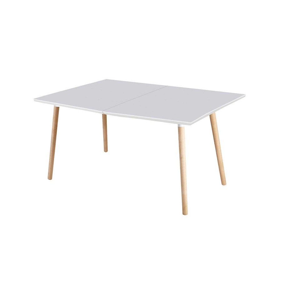 Muebles De Sal N Moblerone | Mesa Comedor Extensible Nordik