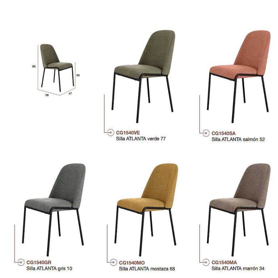 Muebles De Sal N Moblerone | Silla Atalanta