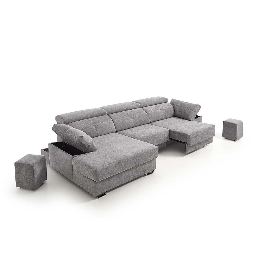 Sof S Moblerone | Chaiselongue Con Asientos Extensibles De Larga Extensi N Templo