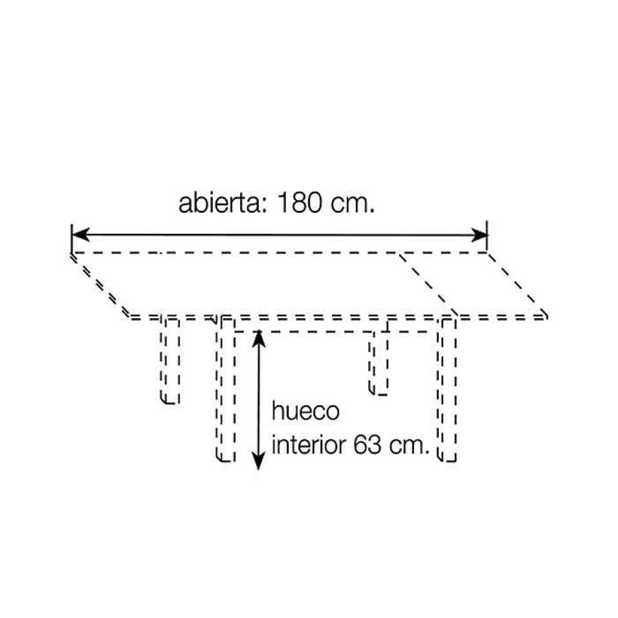 Muebles De Sal N Moblerone | Mesa Extensible Mauro Patas De Madera 135(180)X90 Cm