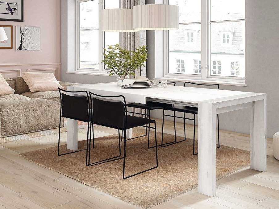 Muebles De Sal N Moblerone | Mesa Comedor Extensible 140 Cm Denver