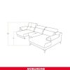 Sof S Moblerone | Chaiselongue Con Asientos Extensibles Tipo Carro Y Cabezales Reclinables Italianos Pekin