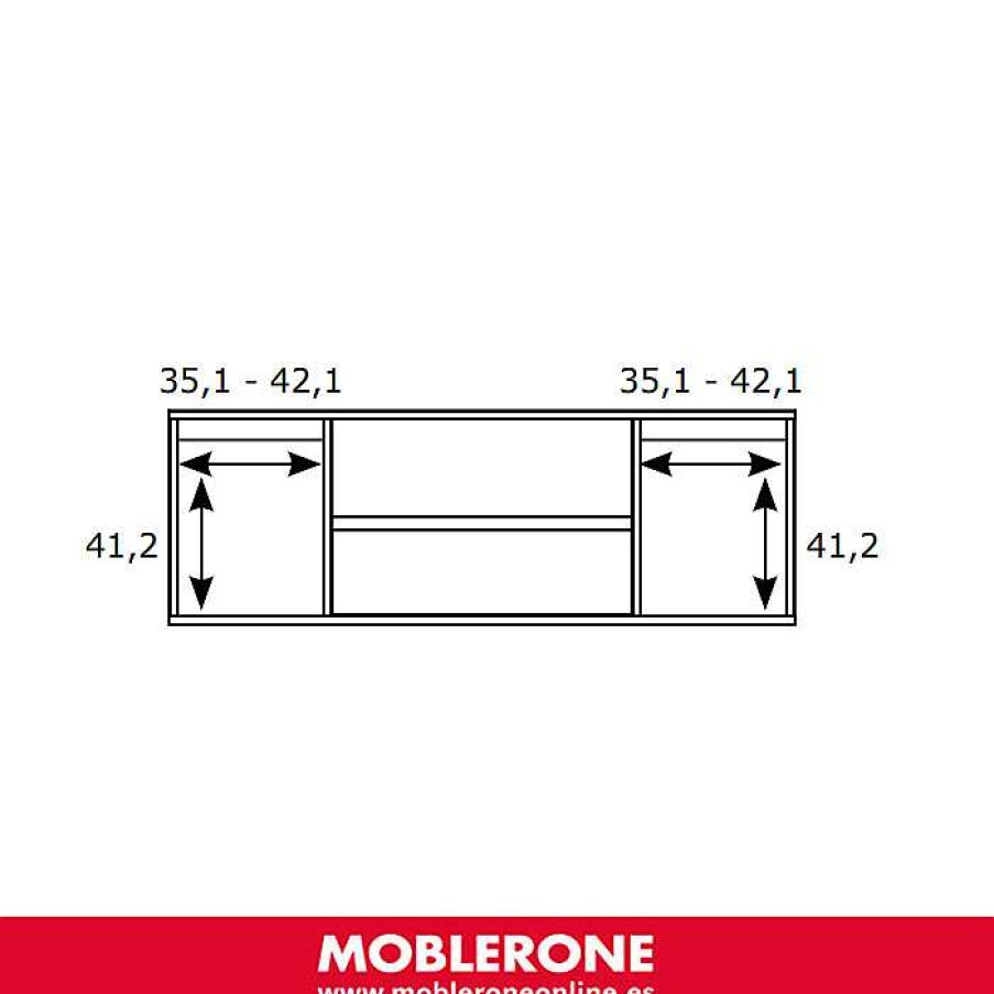 Muebles De Sal N Moblerone | Composici N De Sal N Milano 12