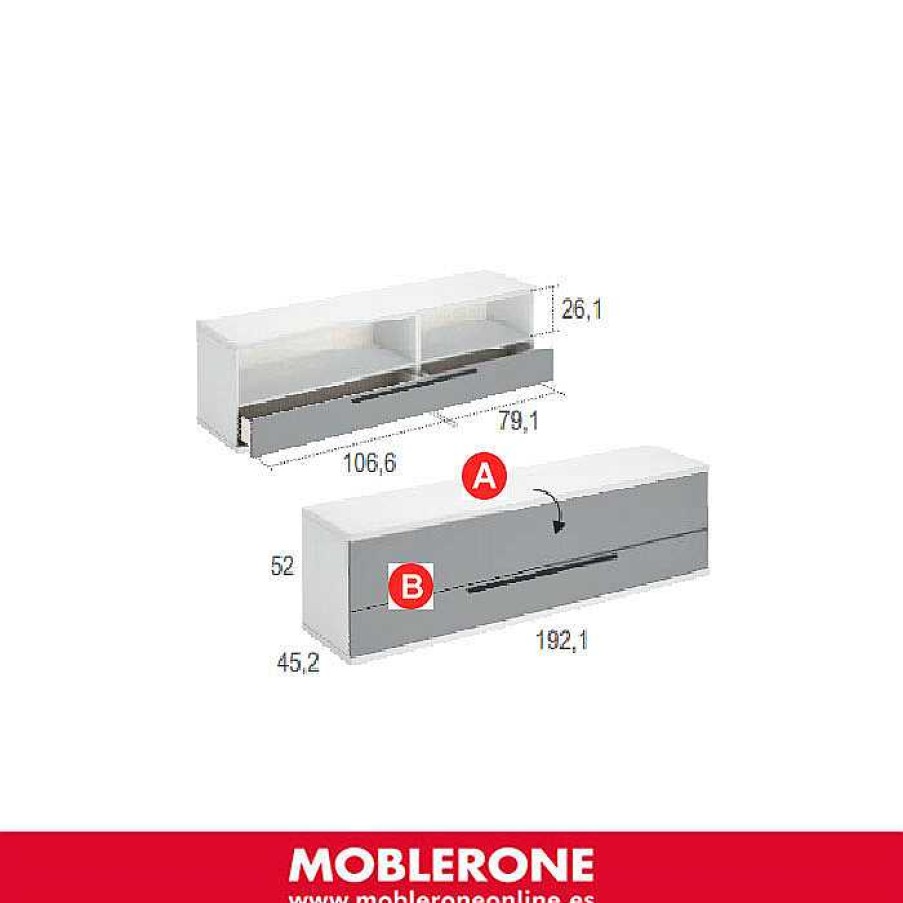 Muebles De Sal N Moblerone | Bajo Full London