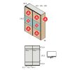 Dormitorios Y Armarios Moblerone Armarios Juveniles | Armario 2 Puertas Correderas Parchis