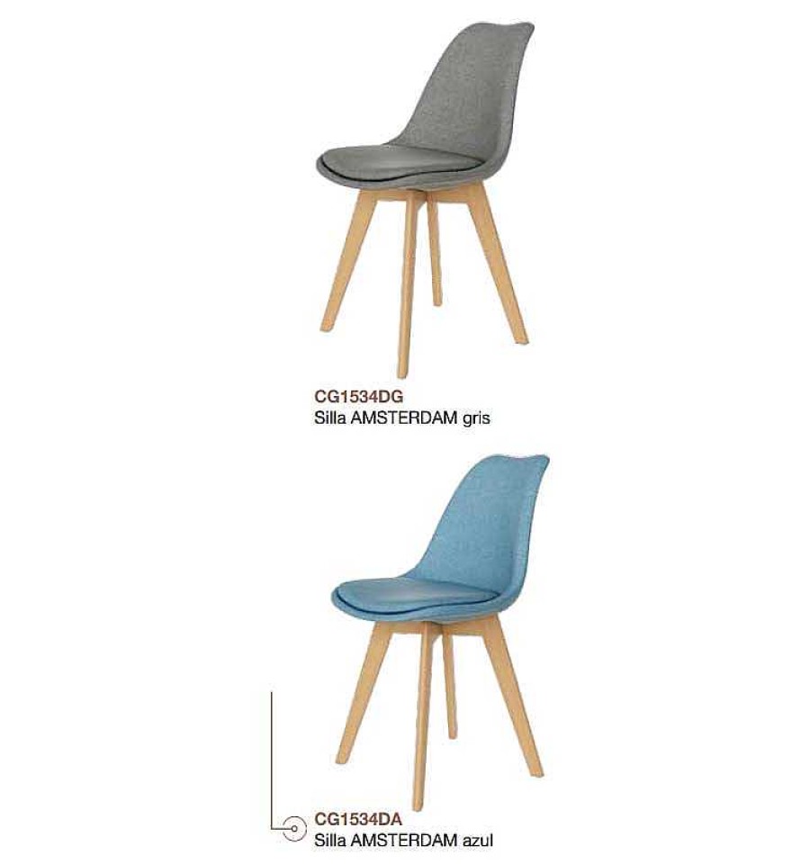 Muebles De Sal N Moblerone | Silla Amsterdam