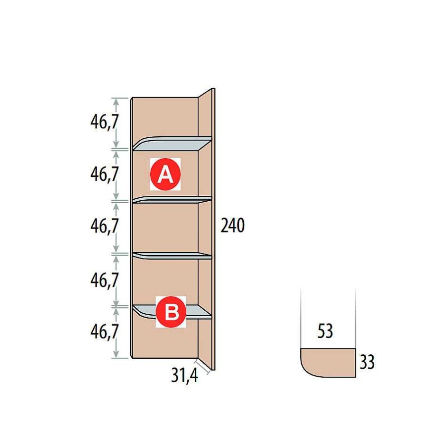 Dormitorios Y Armarios Moblerone Escritorios Y Estanter As Juveniles | Terminal Rinconera Derecha Izquierda Party