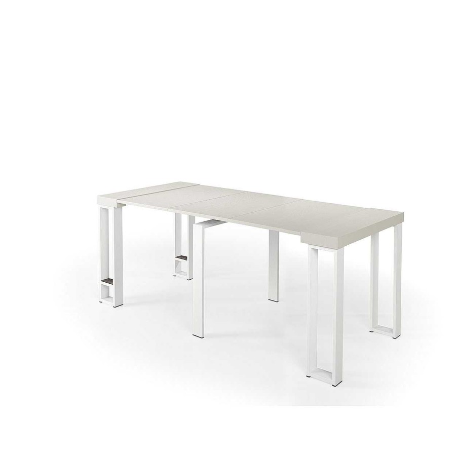 Muebles De Sal N Moblerone | Mesa Consola Extensible Trebol