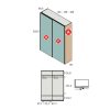 Dormitorios Y Armarios Moblerone Armarios Juveniles | Armario 2 Puertas Correderas Puertas Lisas Parchis