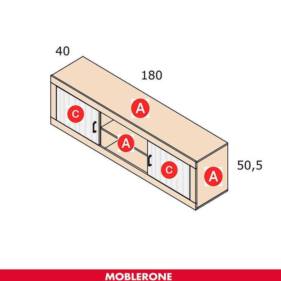 Muebles De Sal N Moblerone | Mueble De Sal N River 10