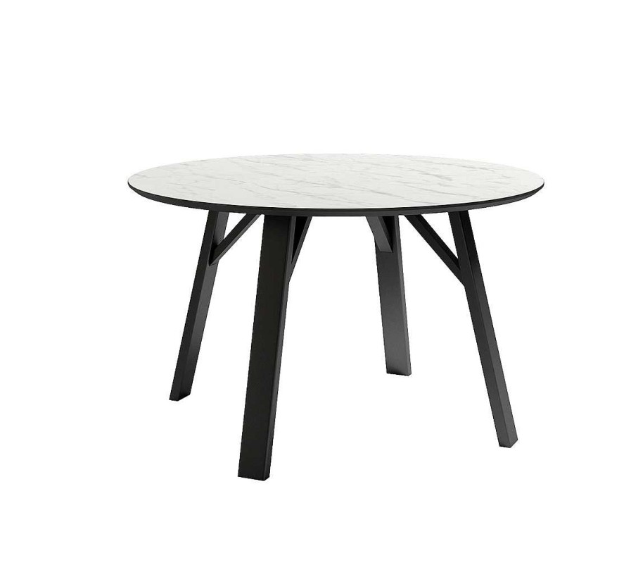 Muebles De Sal N Moblerone | Mesa Comedor Redonda Bilic 120 Cm