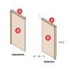 Dormitorios Y Armarios Moblerone Cabeceros De Cama | Cabezal Minix + Lateral Minix Y One Cairo